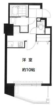 ＪＲ山手線 恵比寿駅 徒歩7分 14階建 築26年の間取り写真