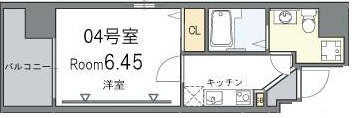 ウエンズ東心斎橋の間取り写真