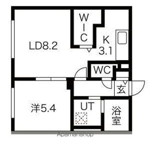 ラフィナート発寒中央の間取り写真