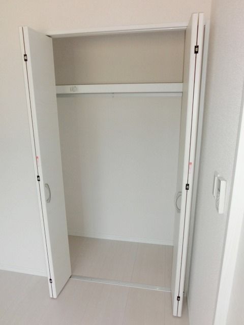 収納　各室にクローゼット付です。