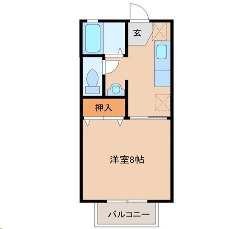 トゥインクルコート文化町11番館の間取り写真