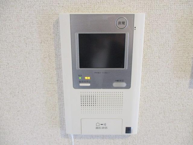 セキュリティ　モニター付きインターホン カーサビアンカ黒川