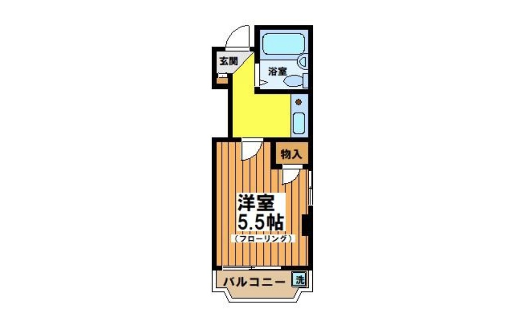 エメラルドハイツの間取り写真