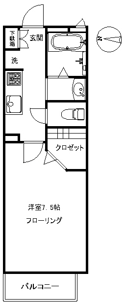 メゾンデパルク 5630309101の間取り写真