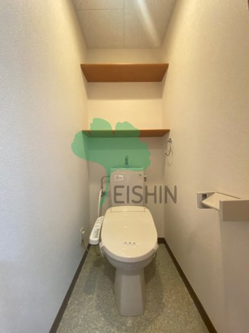 トイレ　清潔感のあるトイレです。