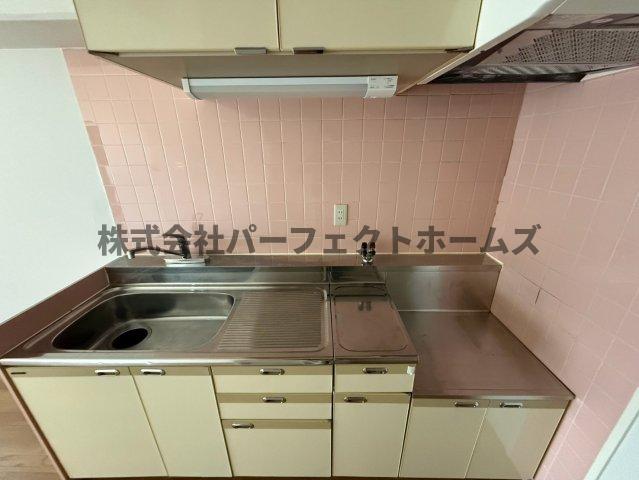 キッチン　お料理しやすいキッチンです