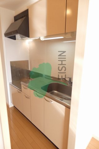 キッチン　シンプルな清潔感のあるキッチンです！