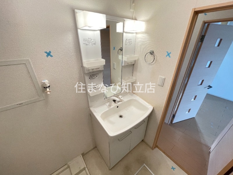 洗面設備　同型別部屋写真