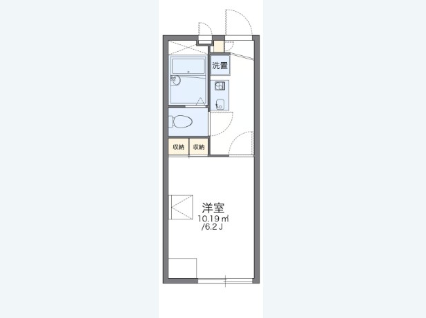 ＪＲ横浜線 菊名駅 徒歩10分 2階建 築23年の間取り写真