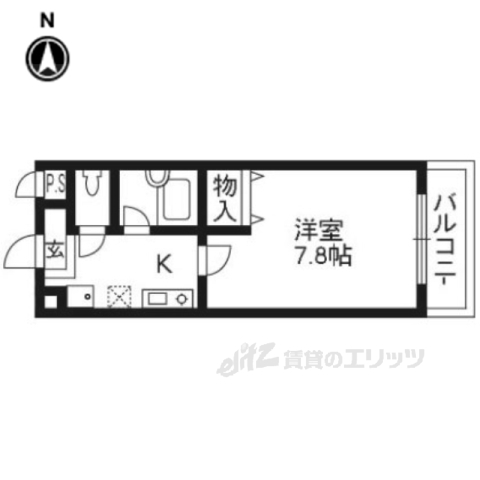 Stable西賀茂1の間取り写真