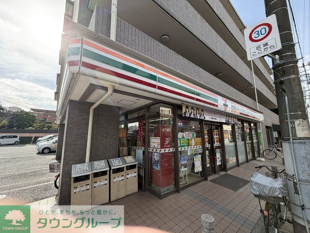 コンビニ　セブンイレブン松戸樋野口店（コンビニ）まで720m
