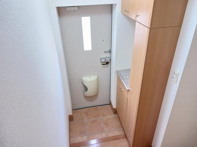 玄関　ゆったりとした玄関です
