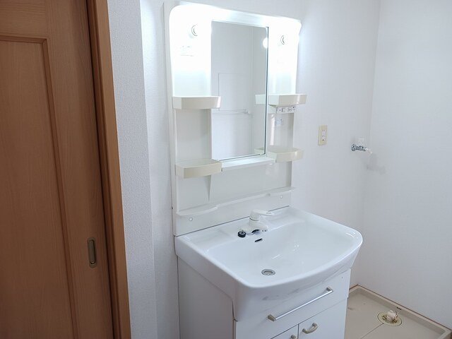 洗面設備　洗面所です
