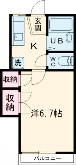 FREUDE久我山の間取り写真