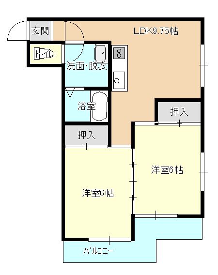 アクティブシティ東本町の間取り