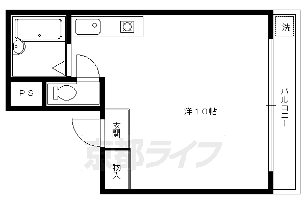 ハイツ小町の間取り