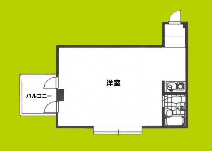 いわさきビルの間取り