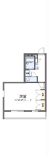 レオパレスＳＡＢＡ－Iの間取り