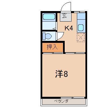 ジュネス森合Ａ_間取り_0