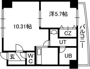 ＨＹＤＥ　ＰＡＲＫの間取り