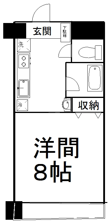 【プランドビル本町の間取り】