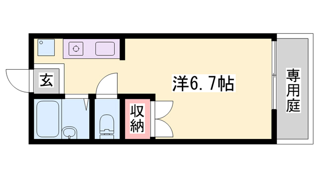 ハミング玉手の間取り