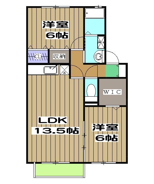 レジデンス桜の間取り