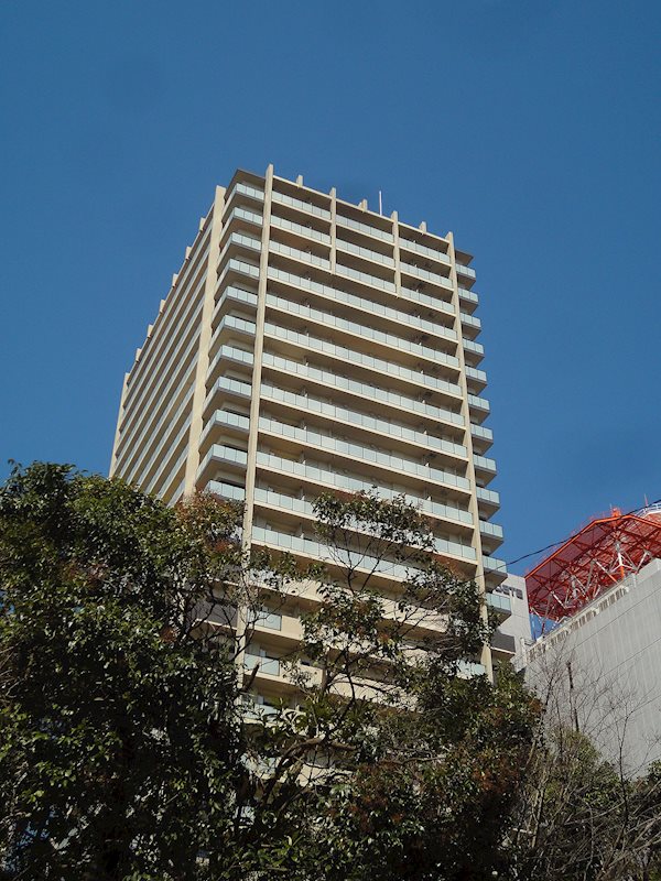 大田区山王のマンションの建物外観