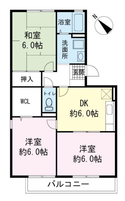 ハイクレストの間取り