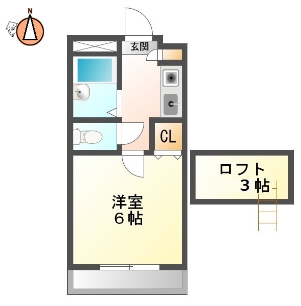 レオパレス中吉野Ａ_間取り_0