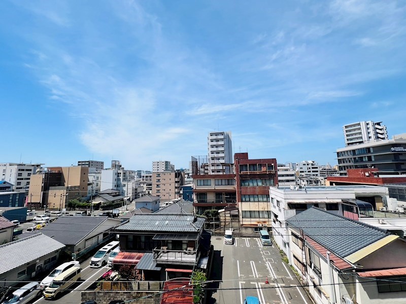 【鹿児島市荒田のマンションの眺望】