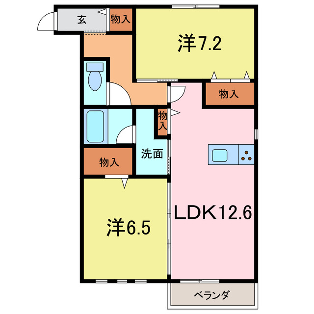 エスペランサIIの間取り