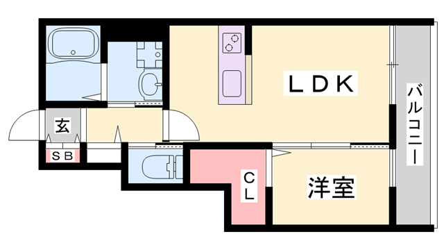 アイメゾンライブの間取り