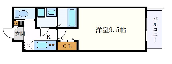 メイクス上前津IIの間取り