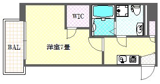 セレニテ日本橋ESTの間取り