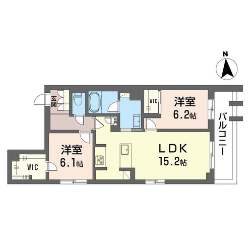 ベルタスIIIの間取り