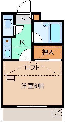 メゾン越仙の間取り