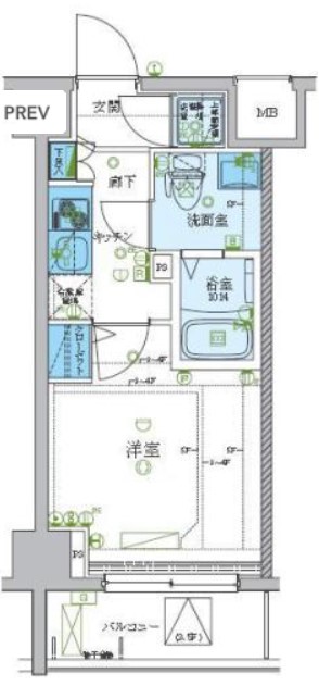 レグゼ梶ケ谷の間取り