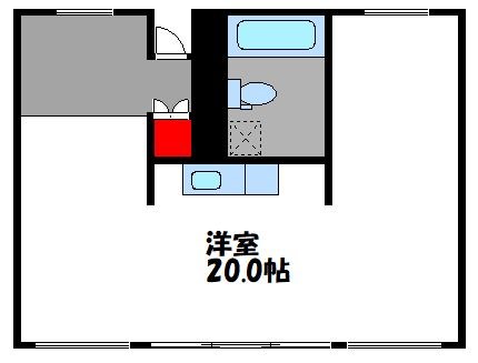 キャンピングハウス海の中道の間取り