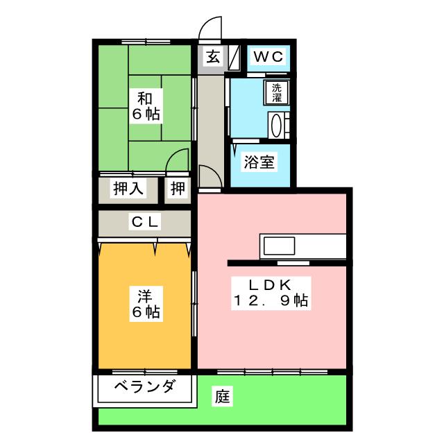 ハイステージ大塚の間取り