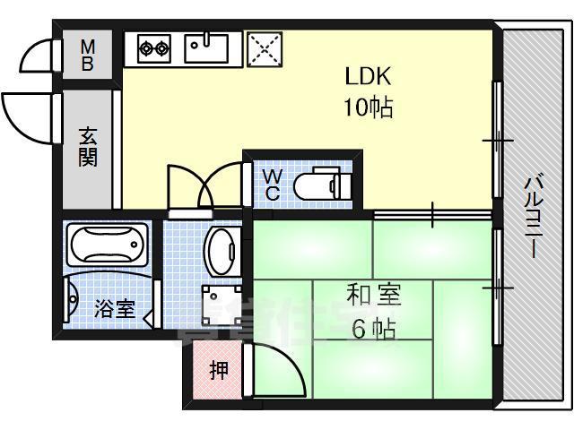 パーク大浜の間取り