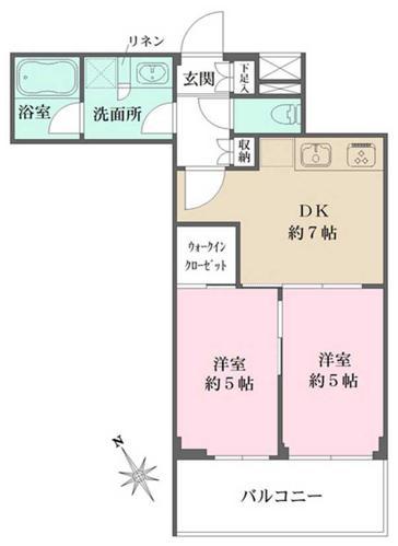 ＡＣＰレジデンス文京春日の間取り