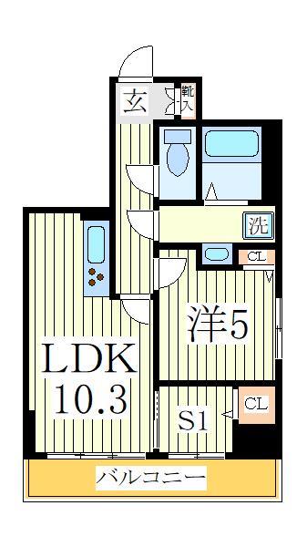 モアナレジデンスの間取り