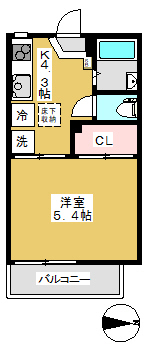 グリーンパークハイツの間取り