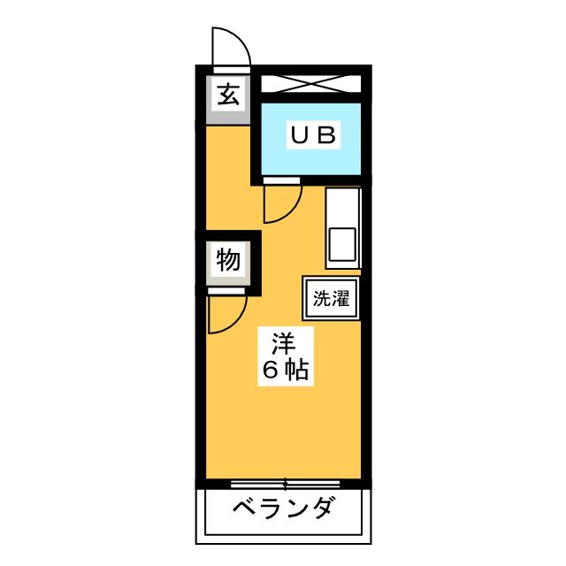 エクセレント・サン　Ａの間取り