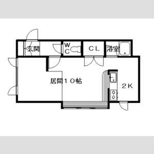 【サンシャイン山鼻の間取り】