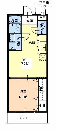 フジパレス草尾の間取り