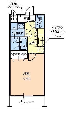 フジパレス南清水町III番館の間取り