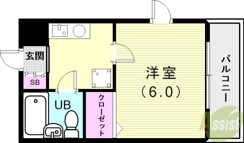 ONELIGHT垂水の間取り