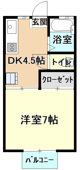 グリーンヒルズ常盤の間取り